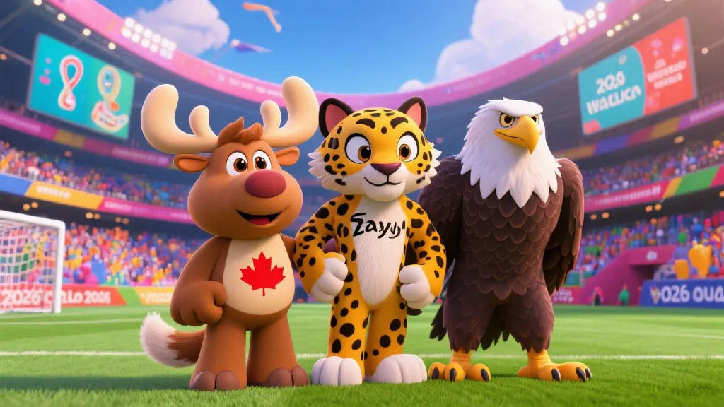 揭秘2026世界杯吉祥物：Maple、Zayu与Clutch背后的文化密码与狂欢寓意